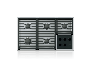 36" 5 Burner Gas Cooktop - APPLIANCES