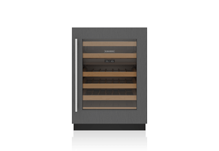 24" Under Counter Wine Storage - 24" UNDERCOUNTER WINE STORAGE - PANEL READY, RIGHT HINGE - CABINETS & COUNTERS